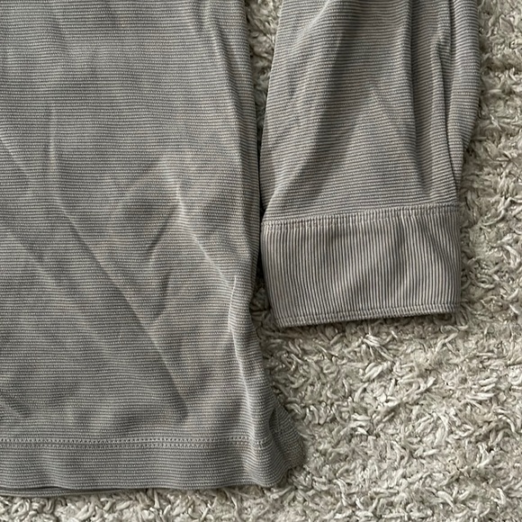 EUC Men’s Columbia XCO Stone Gray Long Sleeve Polo Shirt Size XXL - Picture 3 of 6